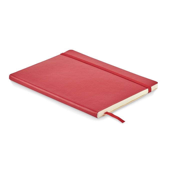 MO2118-05Breta DIN A5 Notizbuch recycelt_ rot