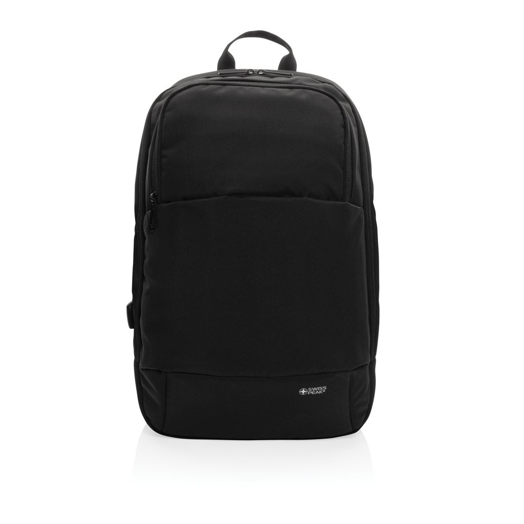XDP763.10-1Swiss Peak AWARE™ moderner 15_6_ Laptop-Rucksack_ schwarz