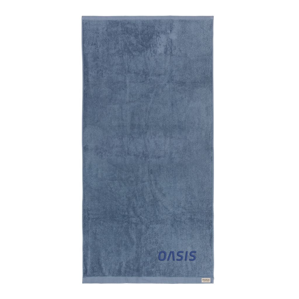 XDP453.82-5Ukiyo Sakura AWARE™ 500gr_m² Badetuch 70 x 140cm_ blau