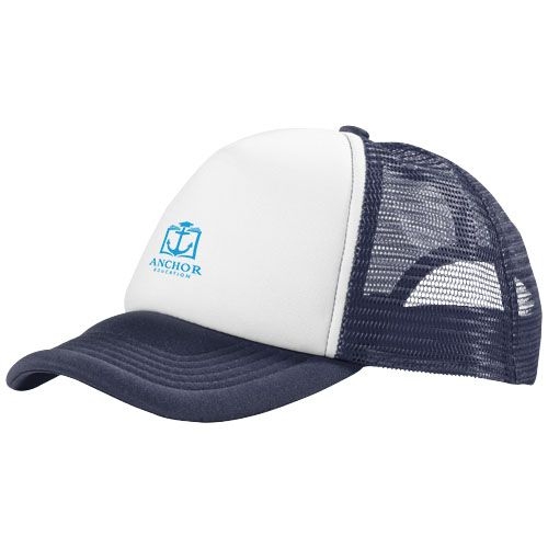 PF111069-9Trucker Kappe mit 5 Segmenten_ navy_weiss