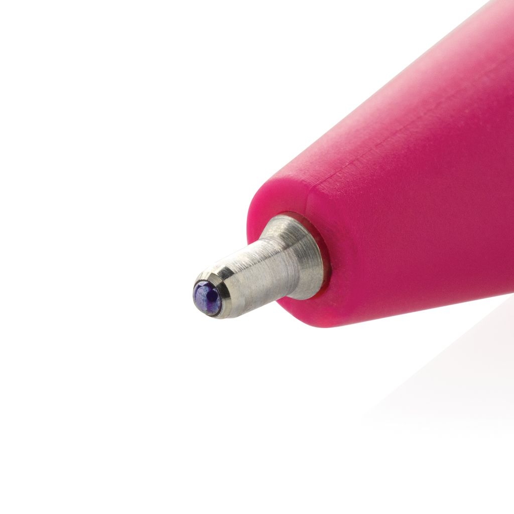 XDP611.38-14Vibe GRS-zertifizierter rABS-Stift mit Ultra-Glide-Tinte_ rosa