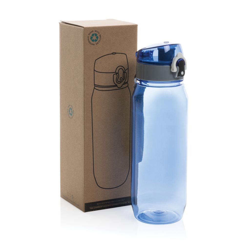 XDP437_02-5Yide verschliessbare Wasserflasche aus RCS rec. PET_ 800ml_ blau