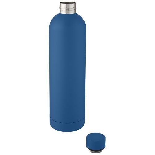 PF100685-1Spring 1 l Kupfer-Vakuum Isolierflasche_ tech-blau