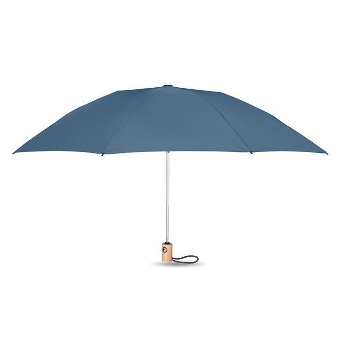 MO6265-04Leeds Regenschirm 23'' RPET_ blau