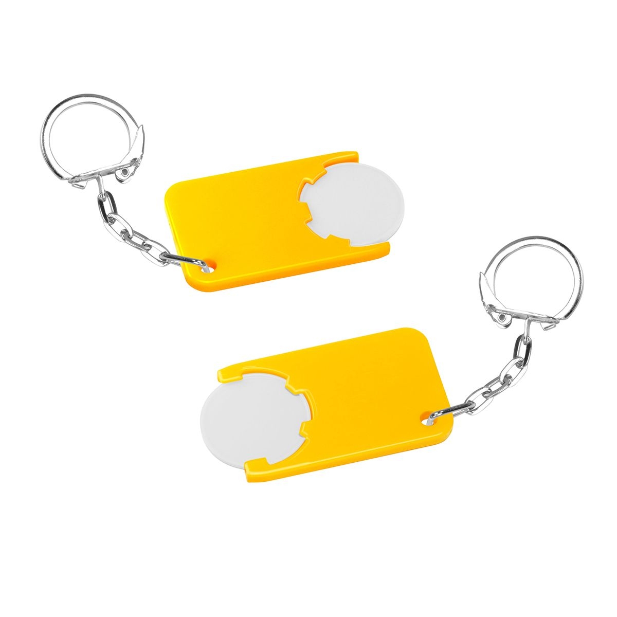 HE7454K-0-4Chiphalter mit 1€-Chip _Beta_ weiss_ gelb