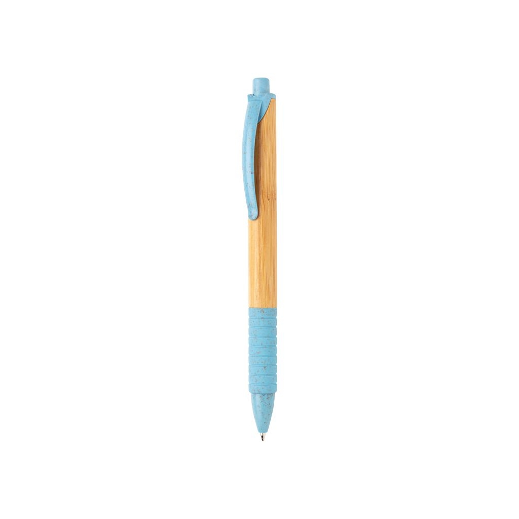XDP610.53-5Bambus _ Weizenstroh Stift_ blau