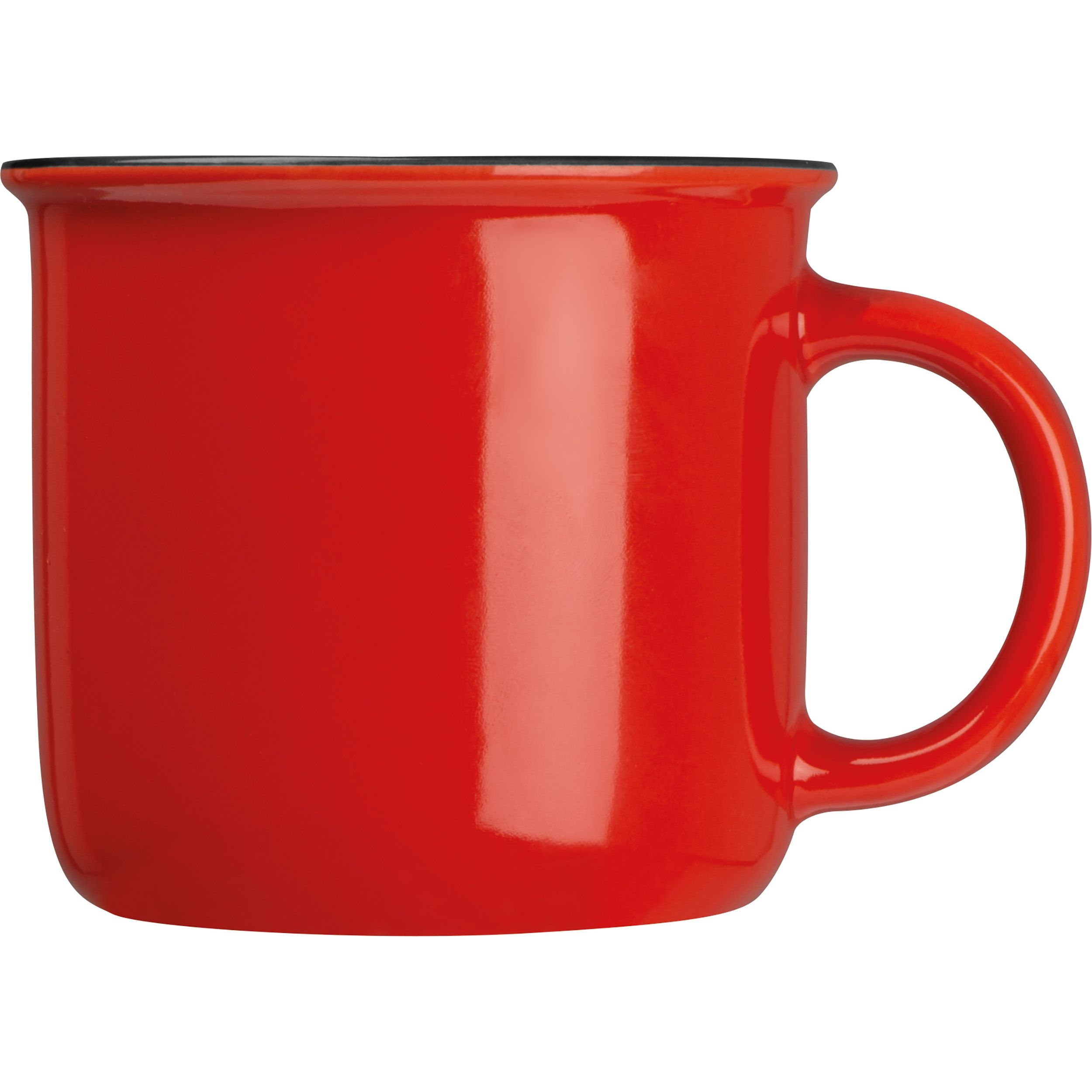 MA80843-05Nostalgietasse aus Keramik_ 350ml RAYMOND_ rot