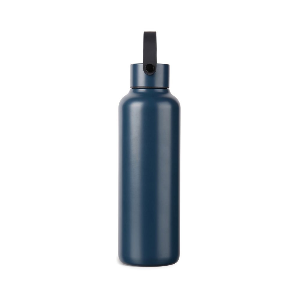 XDV43005-05VINGA Baltimore RCS recyc. Edelstahlflasche 600ml_ navy blau