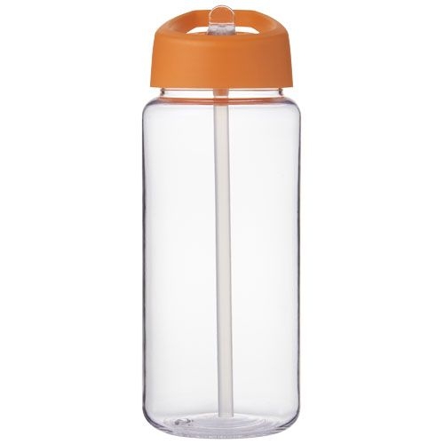 PF210446-12H2O Active® Octave Tritan™ 600 ml Sportflasche mit Ausgussdeckel_ transparent klar_orange