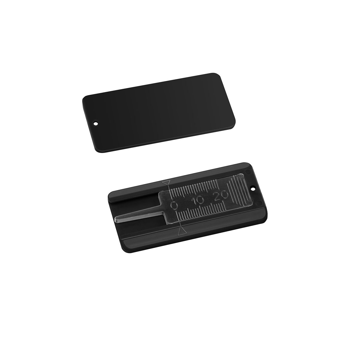 HE7098-6-6Reifenprofiltiefenmesser_ schwarz_ schwarz