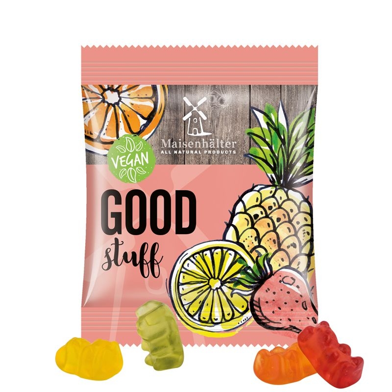JG10070Minituete 12 g ab 350 St. Trolli vegane Fruchtgummi Baerchen