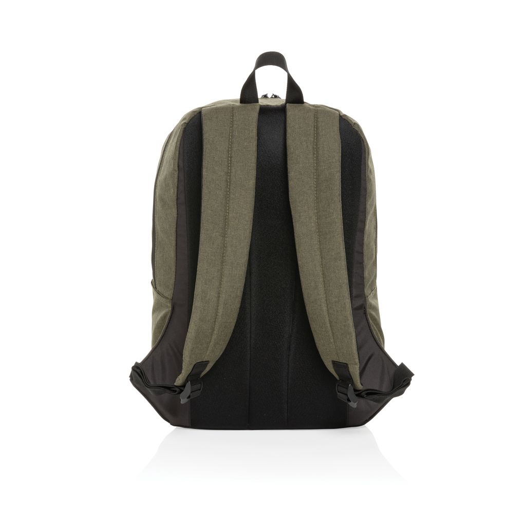 XDP763.25-7Kazu AWARE™ 15_6_ RPET Laptop-Rucksack_ gruen