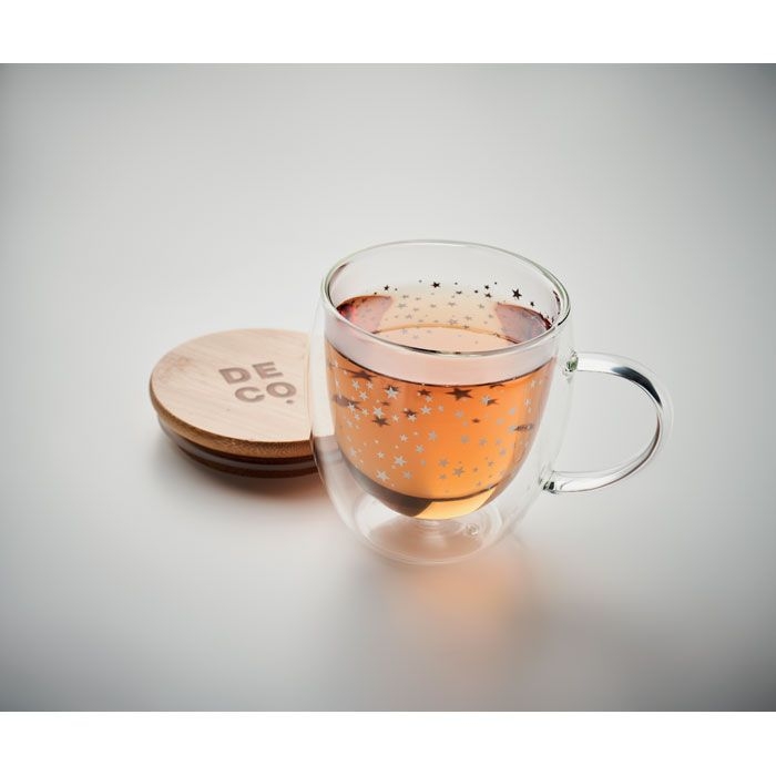 CX1523-22Sion Becher Borosilikatglas Stern_ transparent