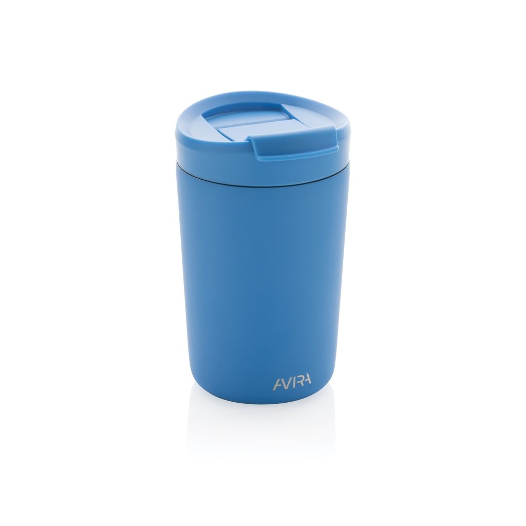 XDP438.02-5Avira Alya RCS recycelter Stainless-Steel Becher 300ml_ blau