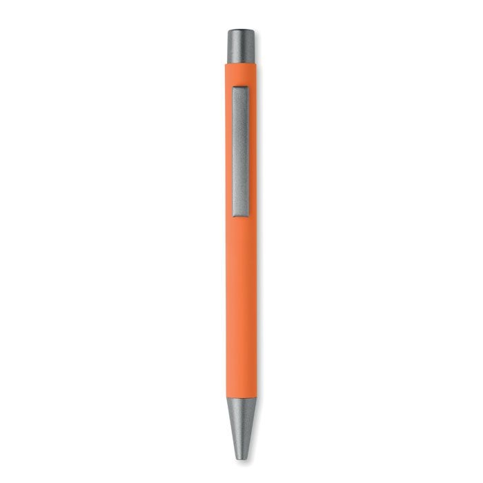 MO3222-10Nali Druckkugelschreiber recy. Alu_ orange