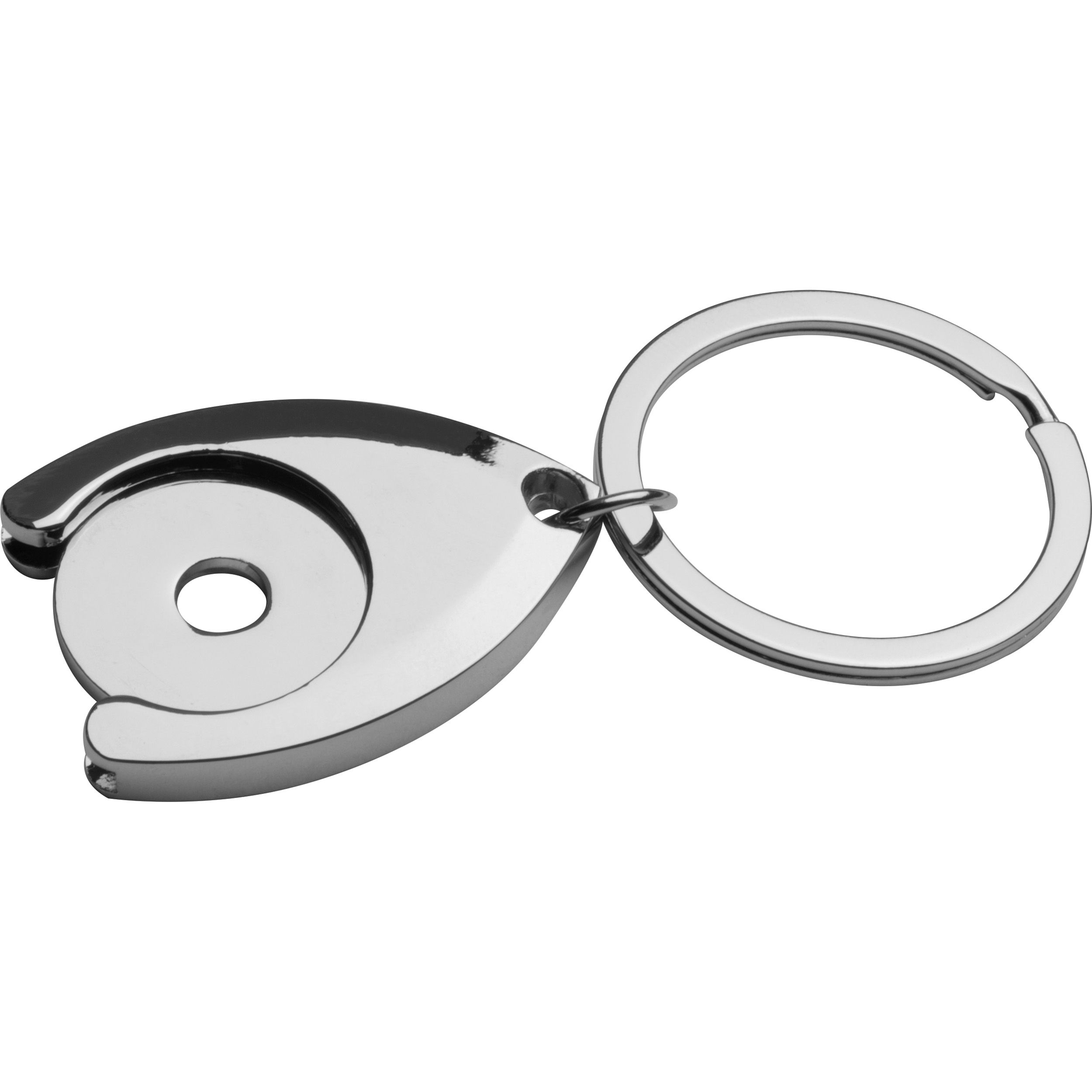 MA97882-07Metall Schluesselanhaenger mit Einkaufschip TERRENCE_ silbergrau