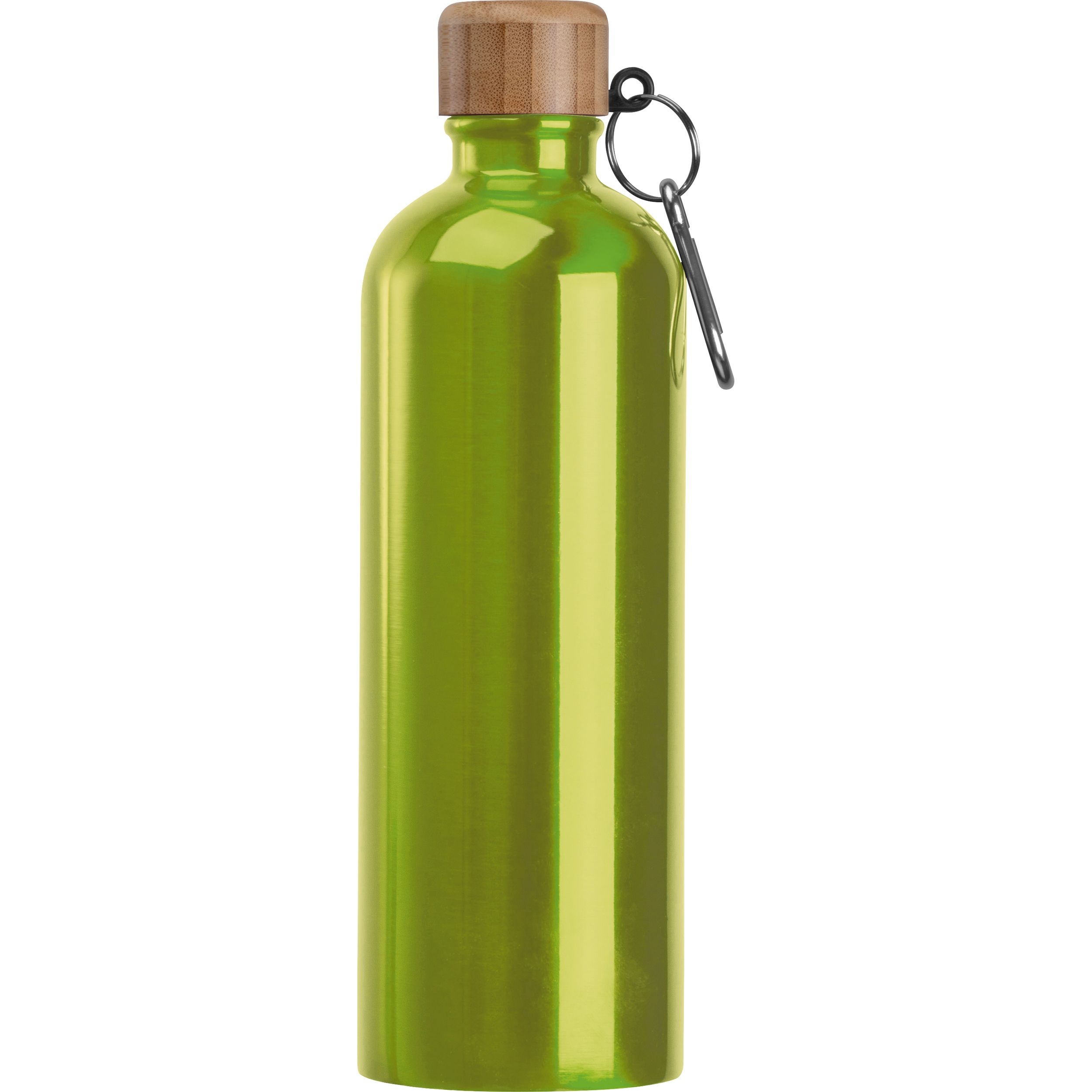 MA84971-29Edelstahltrinkflasche mit Karabiner_ 750ml RUTH_ apfelgruen