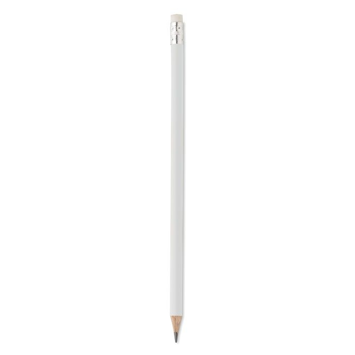 MO2248-06Stomp Sharp Bleistift mit Radiergummi_ weiss