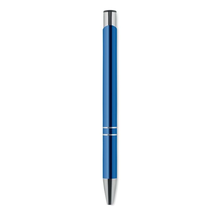 MO8893-37Bern Kugelschreiber recyceltes Alu_ koenigsblau