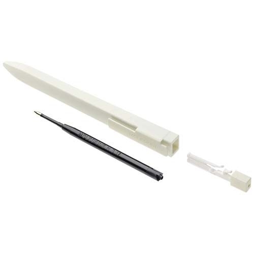 PF107350-2Moleskine Go Pen Kugelschreiber 1.0 _schwarze Mine__ weiss