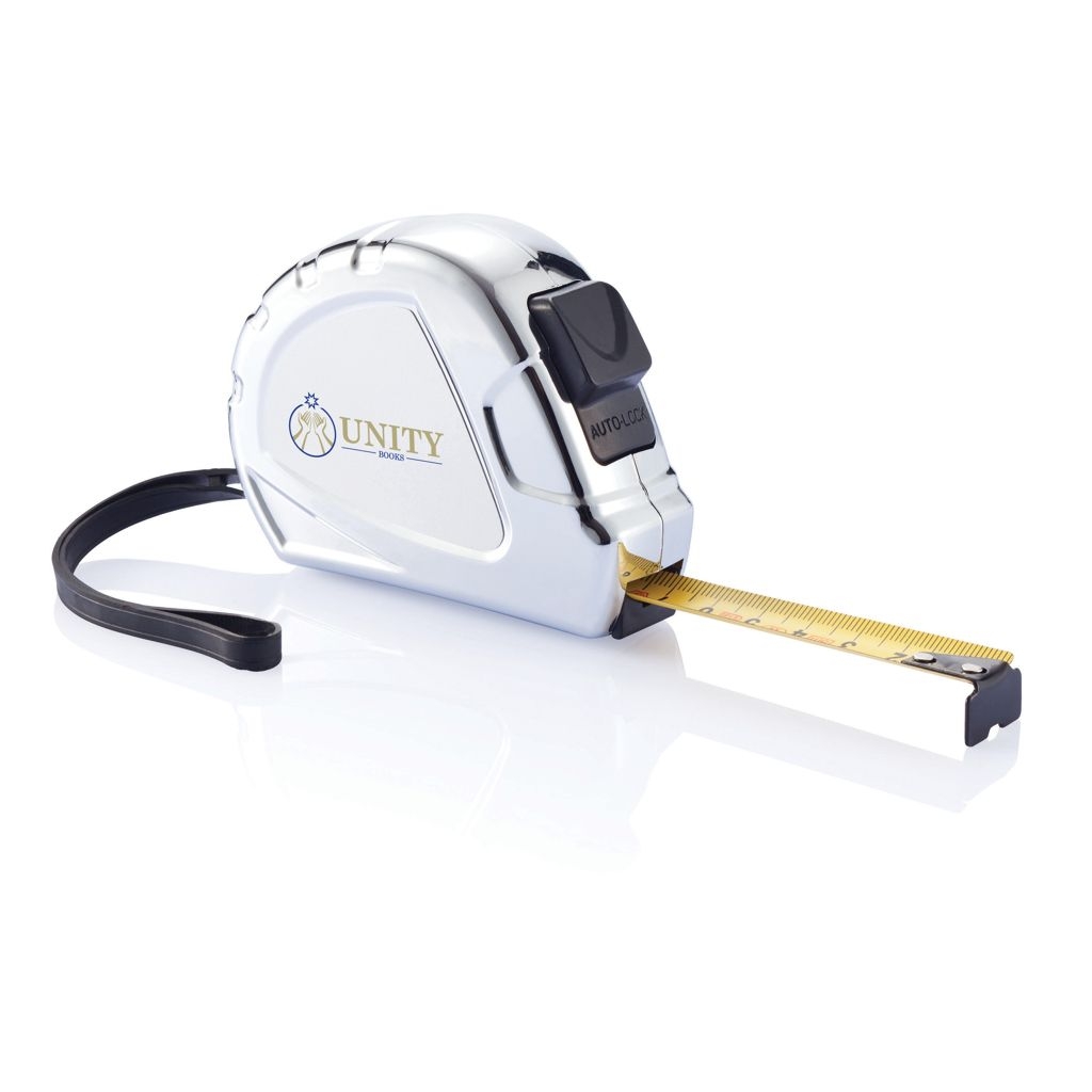 XDP112.03-23m_16mm Auto-Stopp Massband Ergonomic_ silber