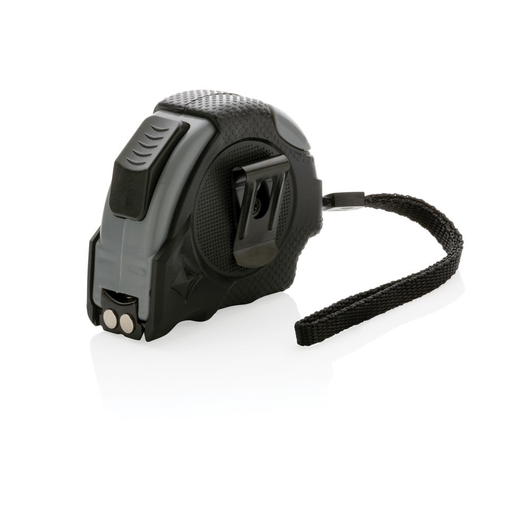 XDP112.16-1Auto-Stop-Massband aus recyceltem Kunststoff_ 3m_16mm_ schwarz