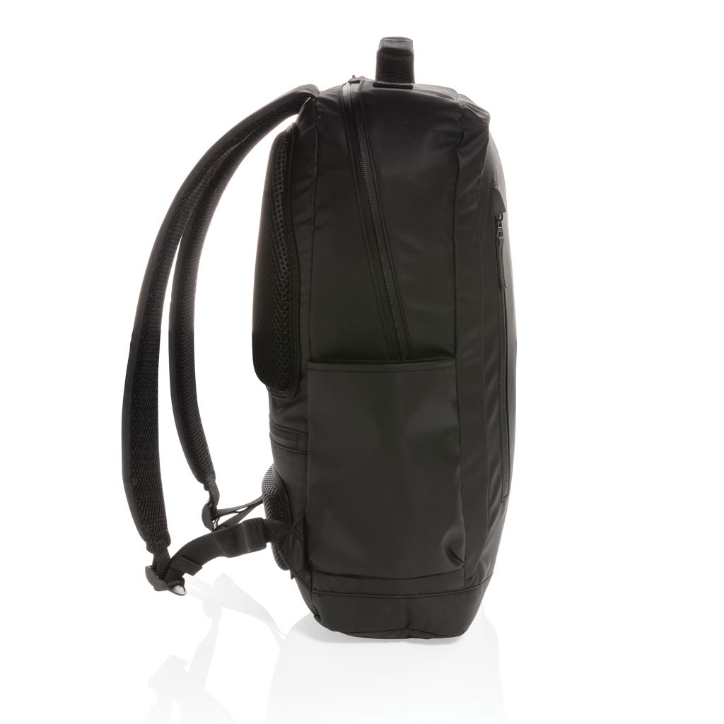 XDP760_13-1Fashion schwarzer 15.6_ Laptop-Rucksack_ PVC-frei_ schwarz