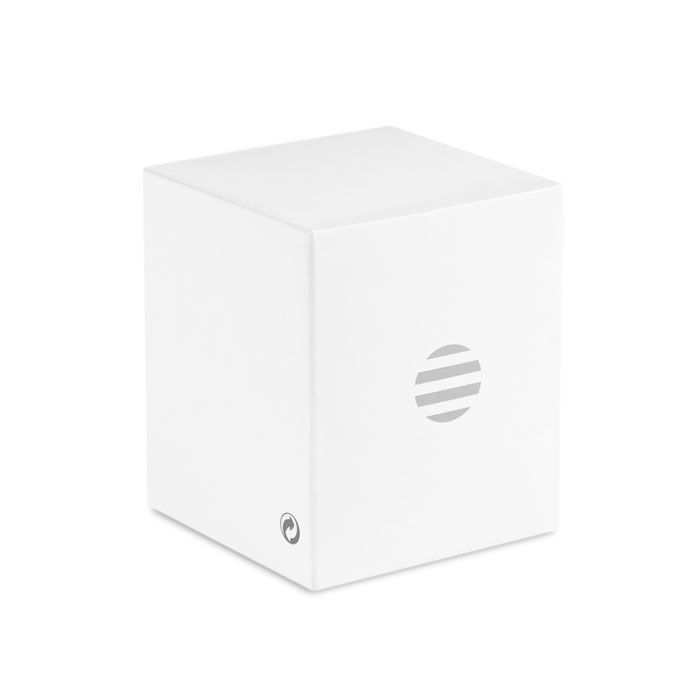 MO8726-06Round Bass Wireless Lautsprecher_ rund_ weiss