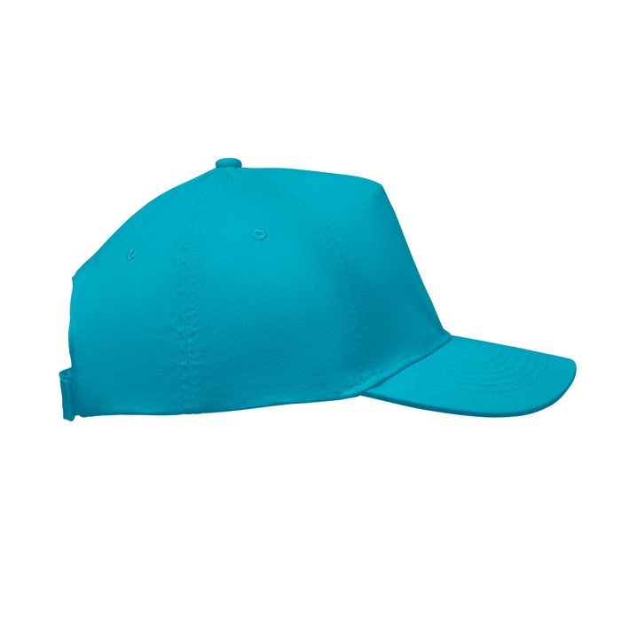 MO2345-12Sunny Baseball cap 5 panels 180gr_ tuerkis
