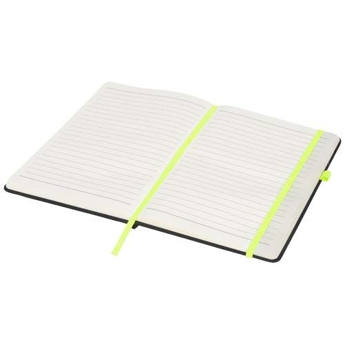 PF210208-6Noir A5 Notizbuch_ schwarz_limone