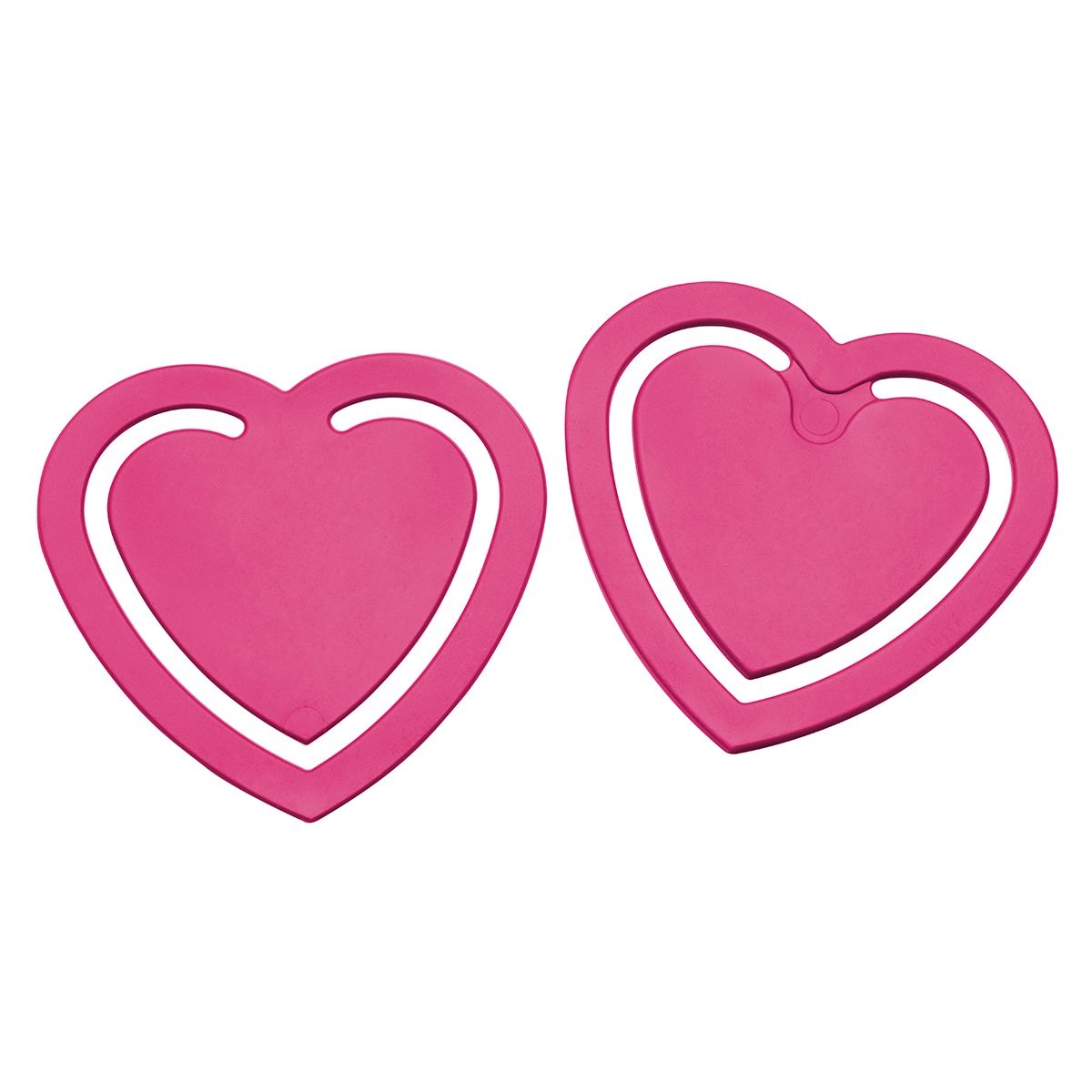 HE7102-S9Zettelklammer _Herz_ pink
