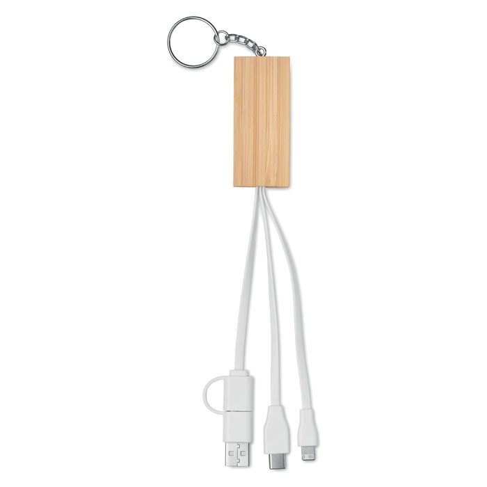 MO2295-40Clauerc Schluesselring mit Halter_ holz