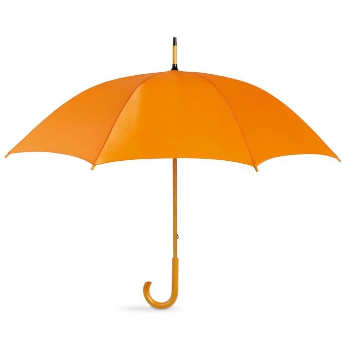 KC5132-10Cala Regenschirm mit Holzgriff_ orange