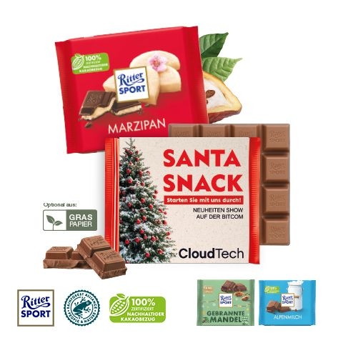 CD95443-01Ritter SPORT mit Werbebanderole