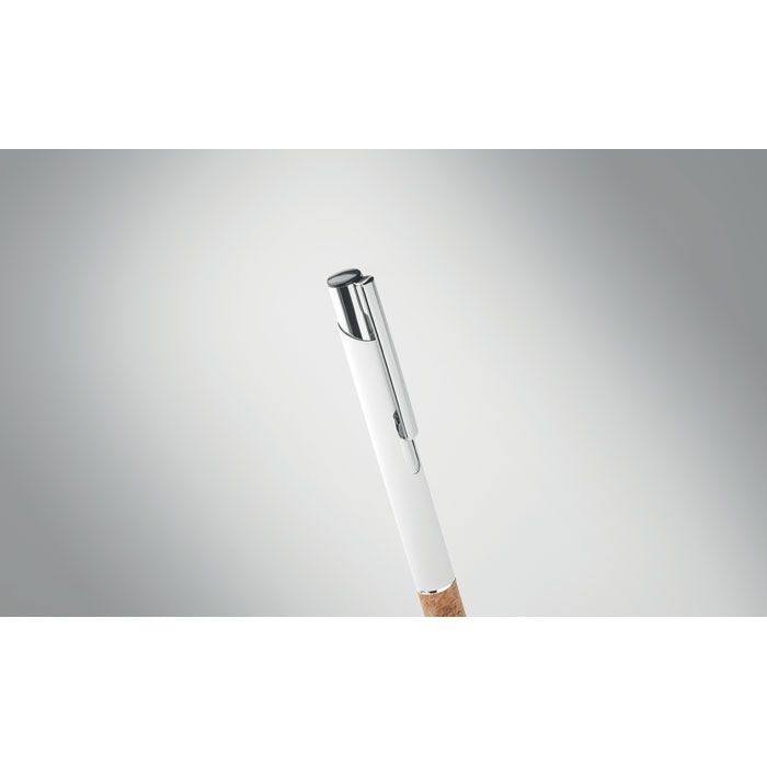 MO2158-06Veria Druckkugelschreiber Aluminium_ weiss