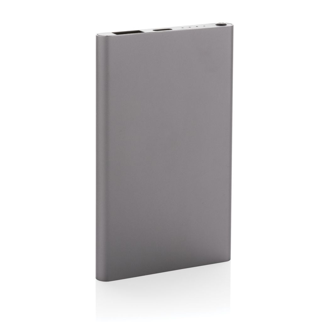 XDP322_42-04.000mAh Type-C Powerbank aus RCS recyeltem ABS _ Aluminium_ anthrazit