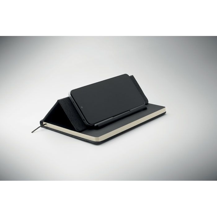 MO2687-03Rinbook DIN A5 Notizbuch RPET_ schwarz