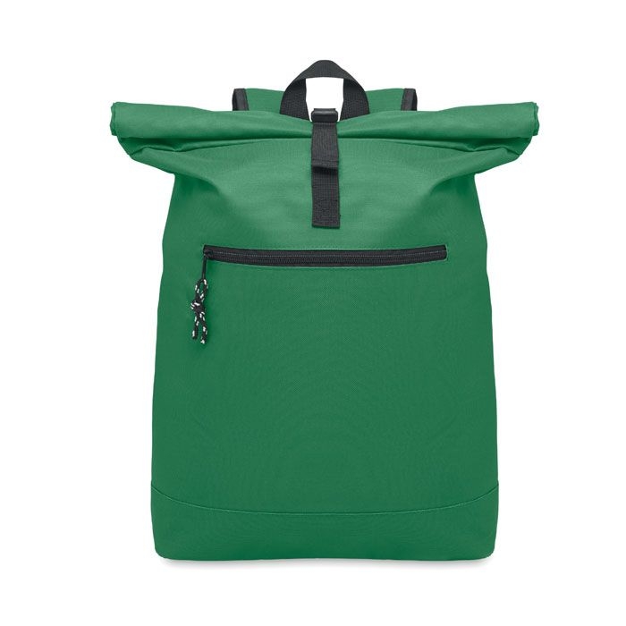MO2170-60Irea Rolltop-Rucksack 600D_ dunkelgruen