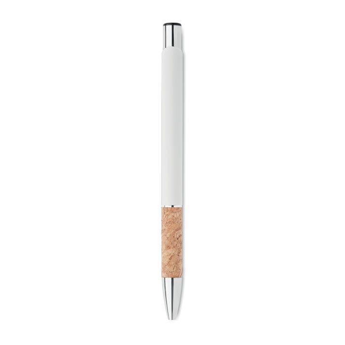 MO2158-06Veria Druckkugelschreiber Aluminium_ weiss