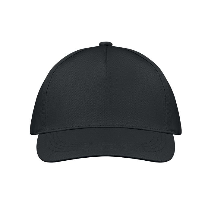 MO1447-03Buzz 5-Panel-Baseball-Cap_ schwarz