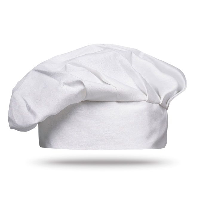 MO8409-06Chef Kochmuetze aus Baumwolle_ weiss