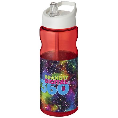 PF210437-3H2O Active® Base Tritan™ 650 ml Sportflasche mit Ausgussdeckel_ rot_weiss