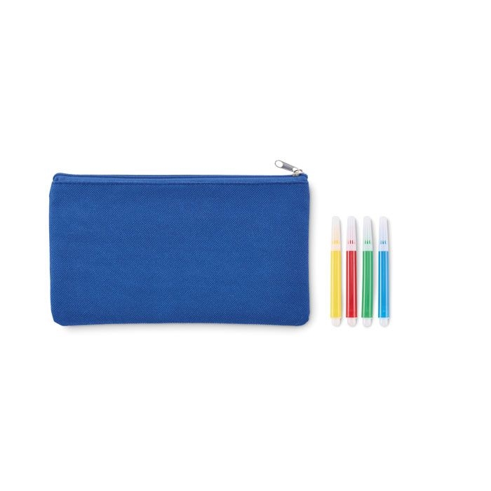 MO2505-37Kiddo Schlampermaeppchen mit Stiften_ koenigsblau