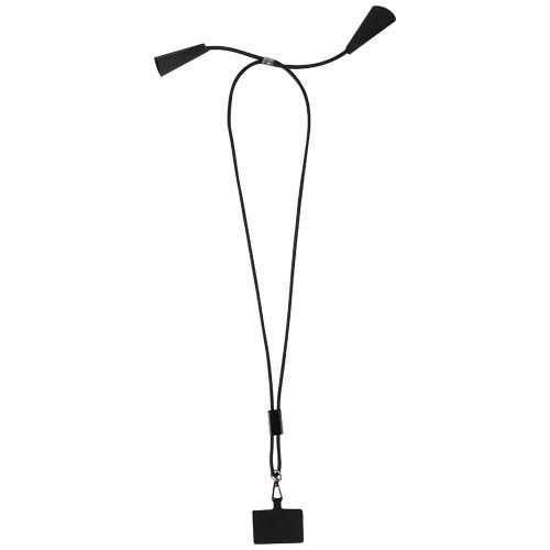 PF124453-1Funi 5 in 1 Lanyard Kabel aus recyceltem Kunststoff fuer Smartphones mit integrierter Datensynchronis