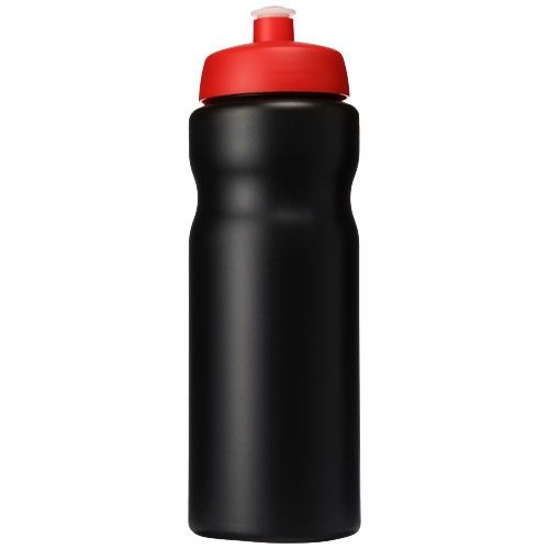 PF210684-15Baseline® Plus 650 ml Sportflasche_ schwarz_rot