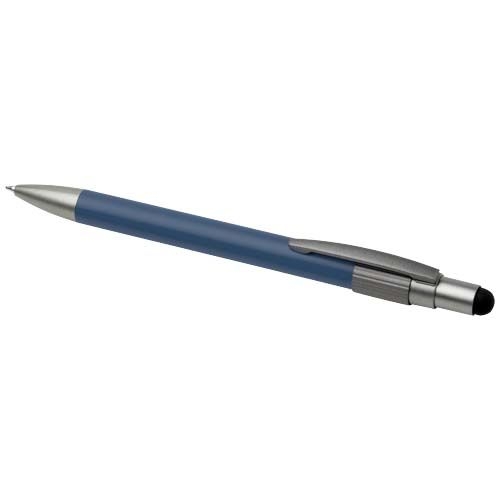 PF106447-3Rill RCS recycelter Kugelschreiber mit Stylus und Fidget Spinner _schwarze Mine_ Ozeanblau