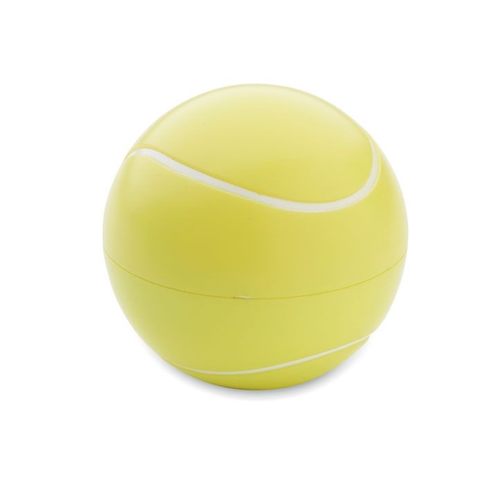 MO2214-08Tennis Lippenbalsam  Tennisball_ gelb
