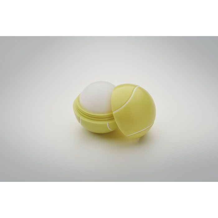 MO2214-08Tennis Lippenbalsam  Tennisball_ gelb