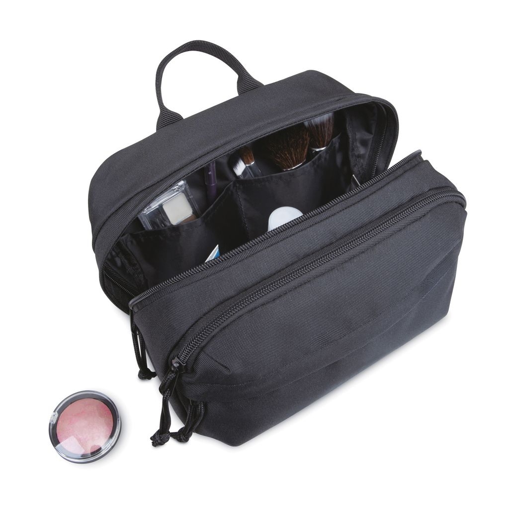 XD101037-001Renew AWARE™ rPET Kosmetiktasche_ schwarz