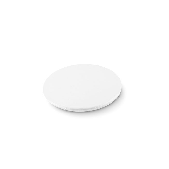 MO9335-16Mirror Badge mit Make-up Spiegel_ mattsilber